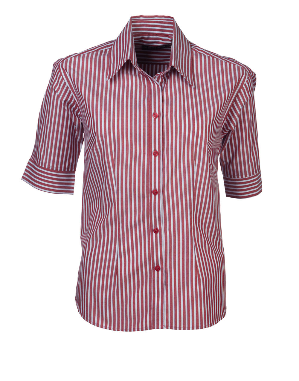 Renzo - S10 Ladies Stripe S/S Megan Blouse