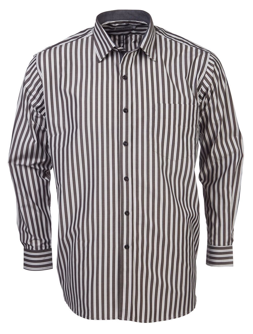 Rolando - N20 Mens Stripe L/S Lounge Shirt