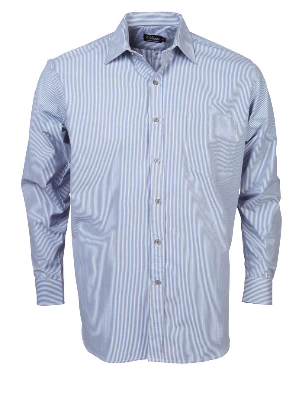 Rolando - K124 Mens Stripe L/S Lounge Shirt