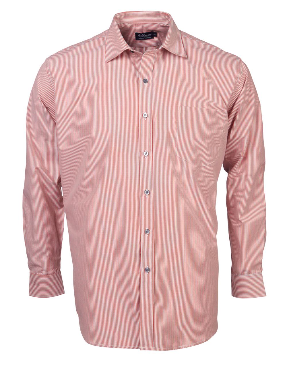 Rolando - K124 Mens Stripe L/S Lounge Shirt