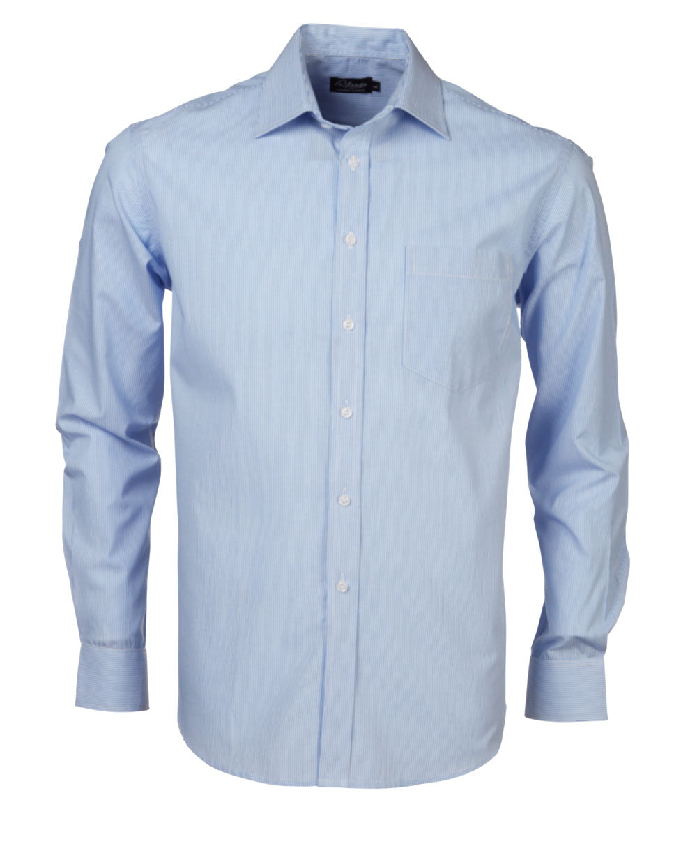Rolando - K218 Mens Fine Stripe L/S Lounge Shirt