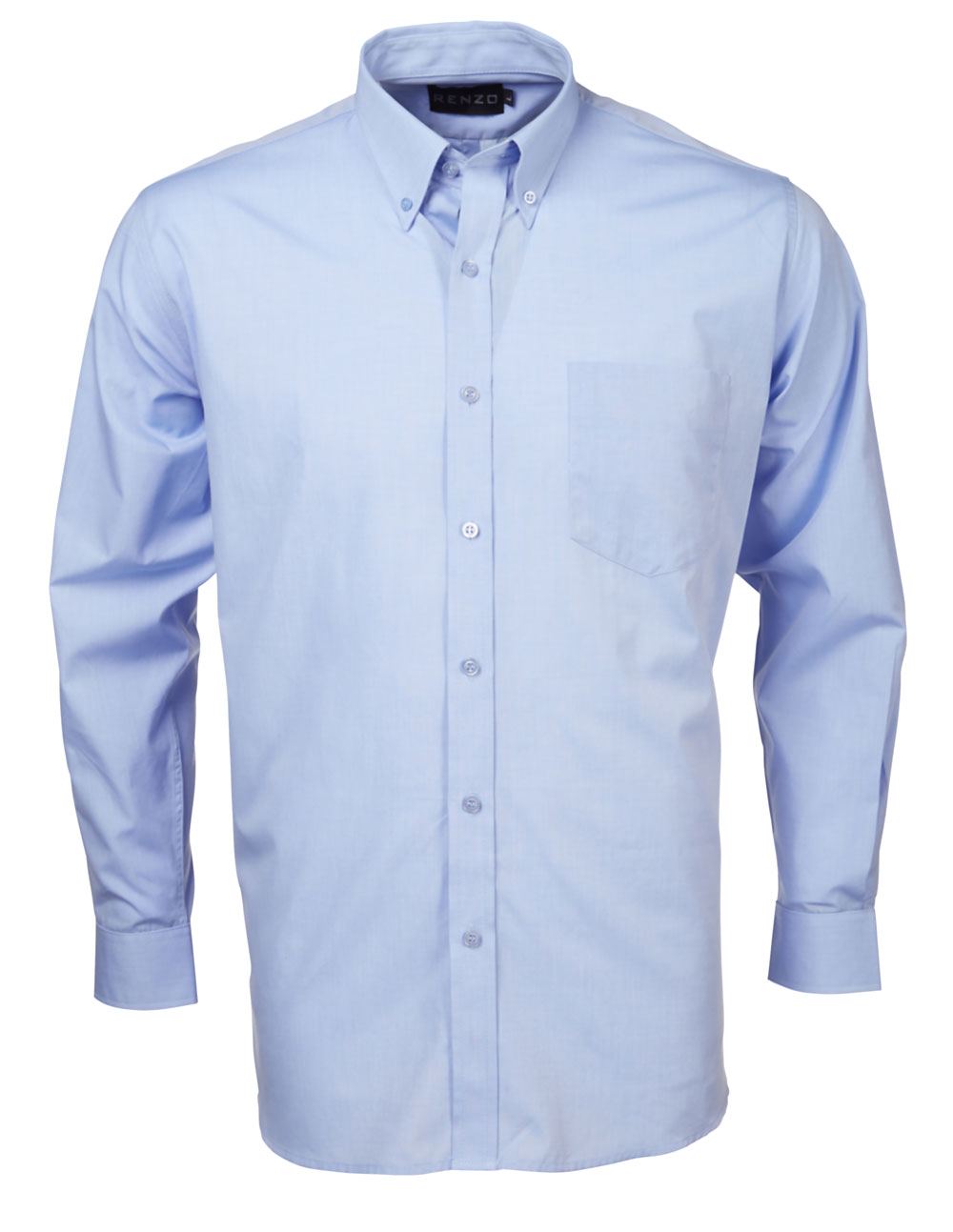 Renzo - S05 Mens End On End S/S Lounge Shirt