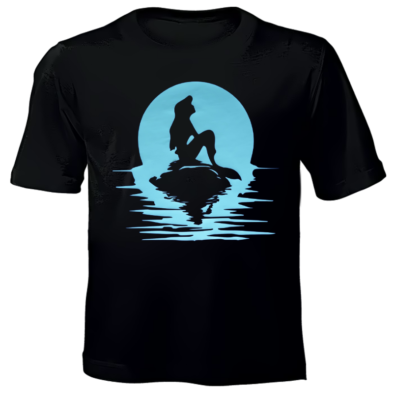 Mermaid Printed Kids T-Shirt