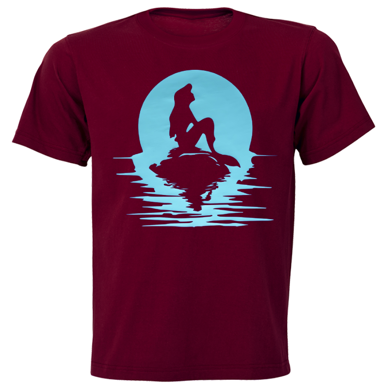 Mermaid Printed Kids T-Shirt