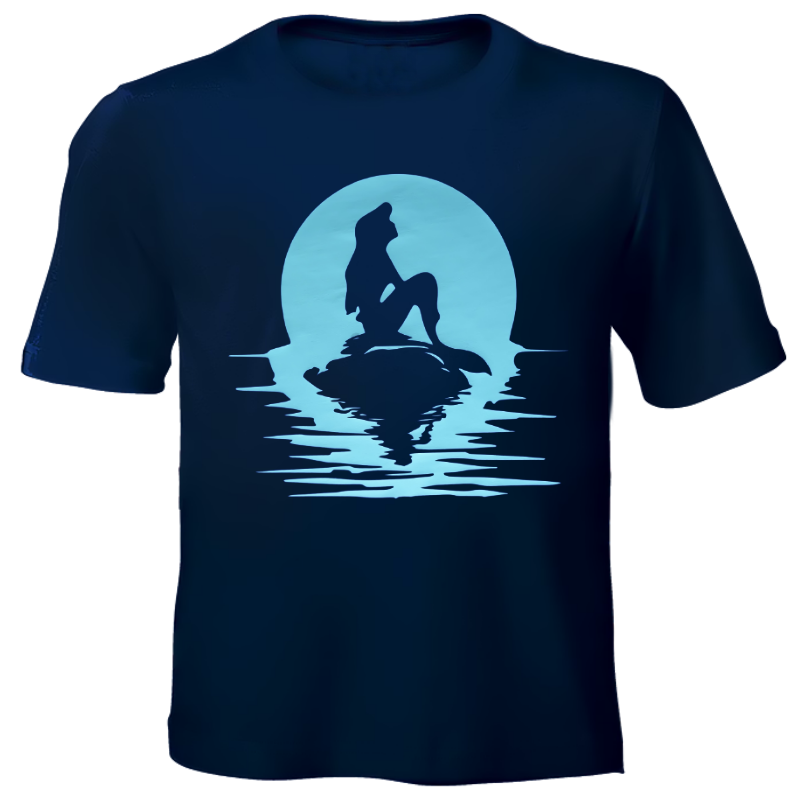 Mermaid Printed Kids T-Shirt