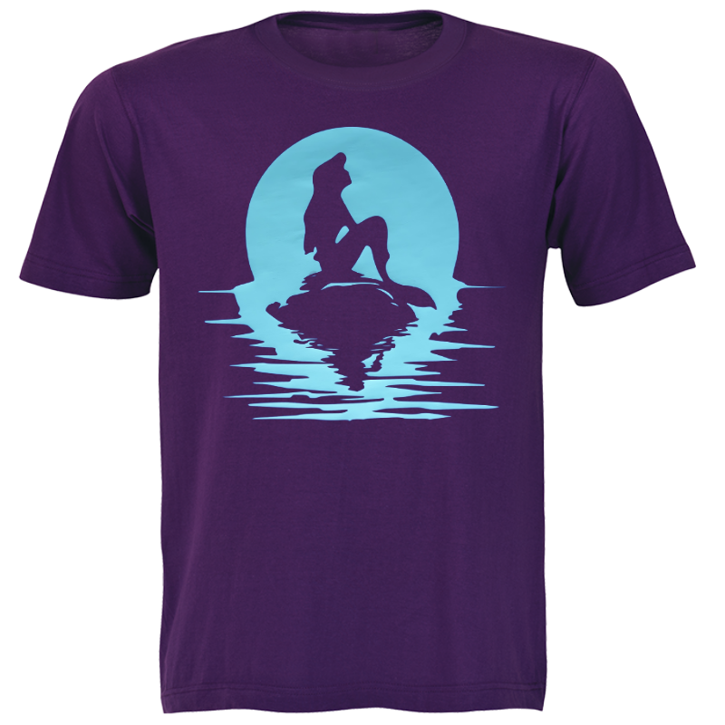 Mermaid Printed Kids T-Shirt