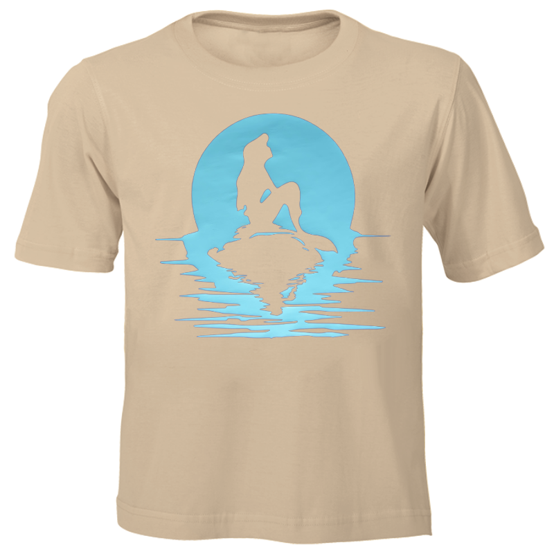 Mermaid Printed Kids T-Shirt