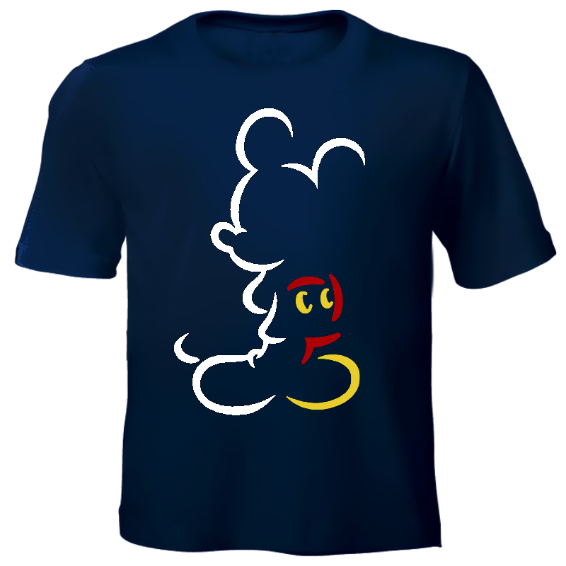 Mickey Mouse Printed Kids T-Shirt