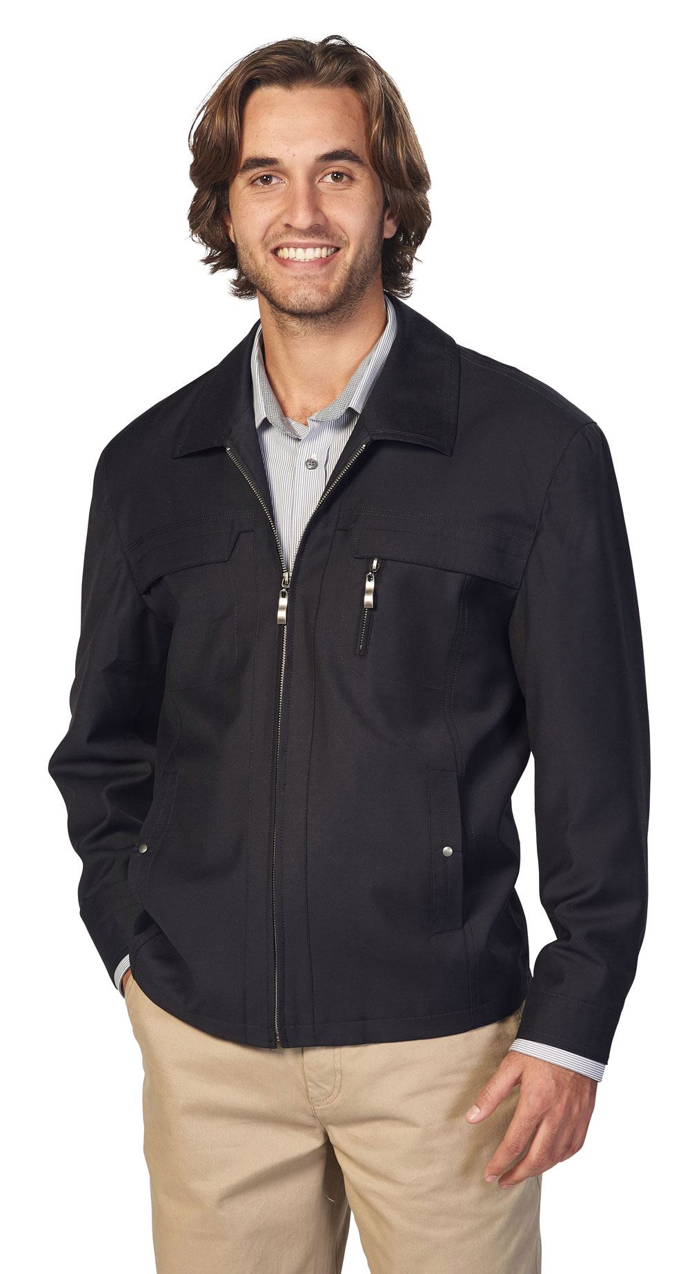 CARLO GALUCCI - Mens Raymond PV Twill L/S Jacket