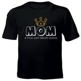 Printed T-Shirt - Mom Queen