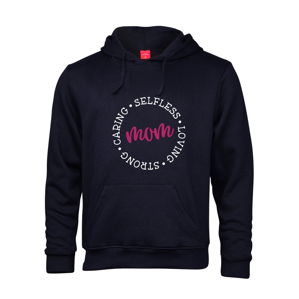 Printed Hoodie - Caring Mom