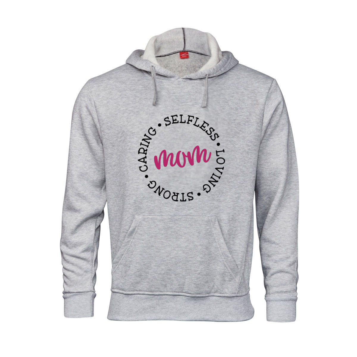 Printed Hoodie - Caring Mom