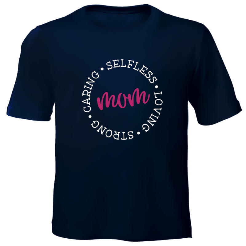 Printed T-Shirt - Caring Mom