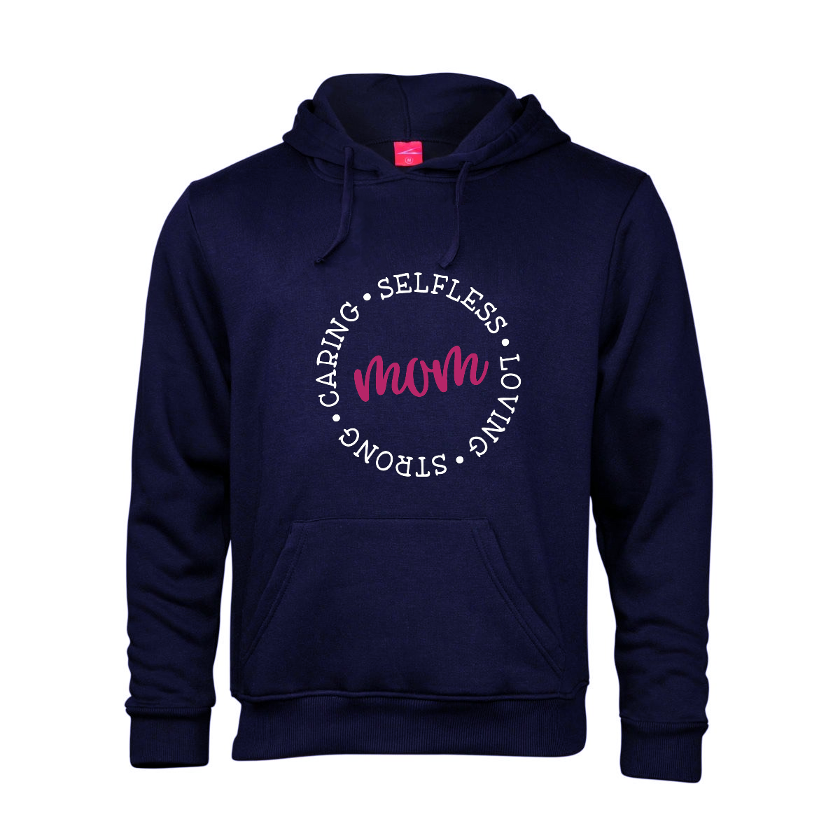 Printed Hoodie - Caring Mom
