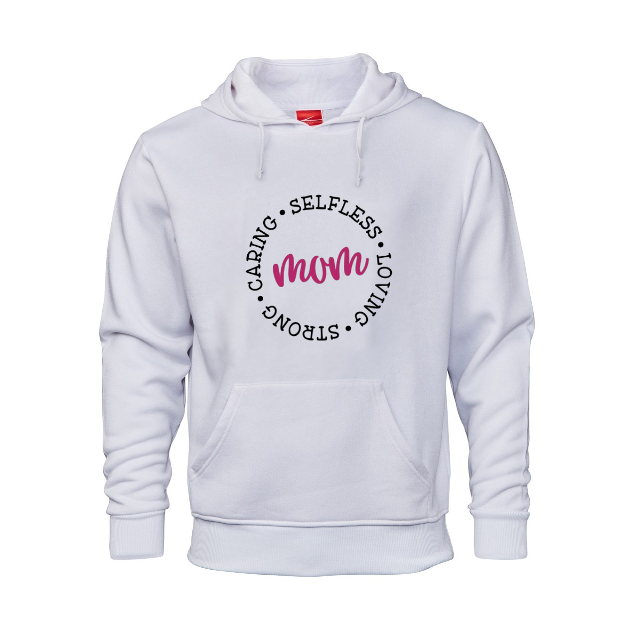 Printed Hoodie - Caring Mom