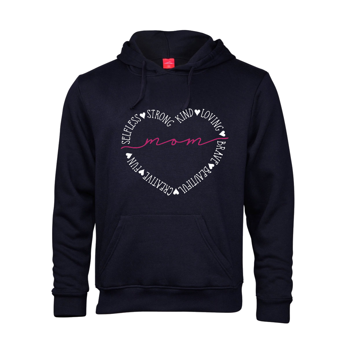 Printed Hoodie - Strong Mom