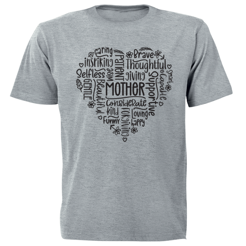 Printed T-Shirt - Mother Heart