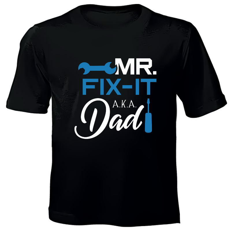 Mr. Fix It - Printed T-Shirt