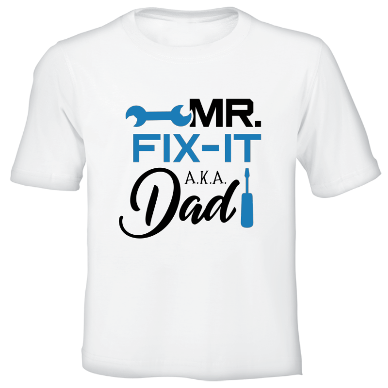 Mr. Fix It - Printed T-Shirt