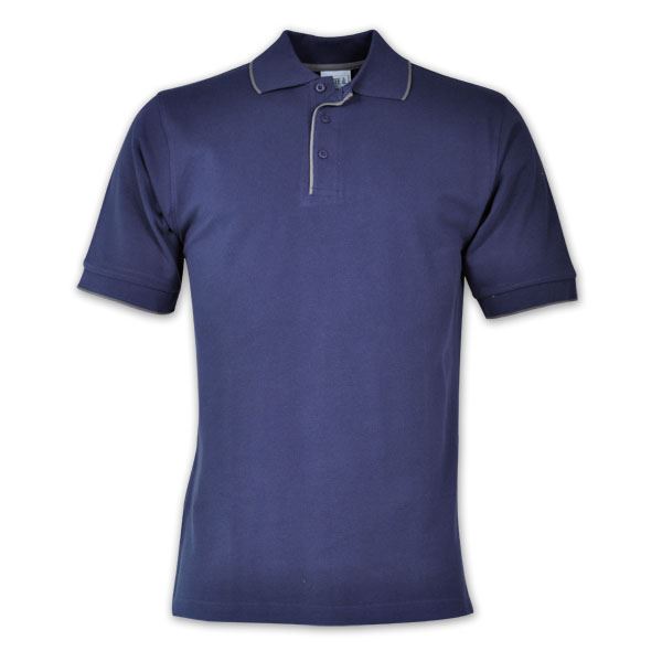 TEE&COTTON - Mens Contrast Trim Pique Knit Polo