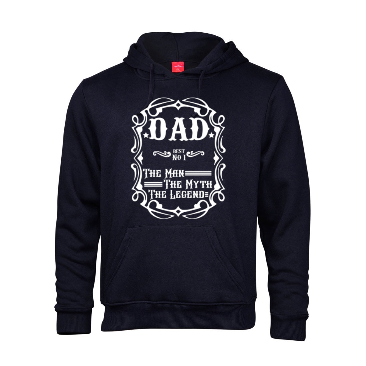 #1 Dad - Printed Hoodie