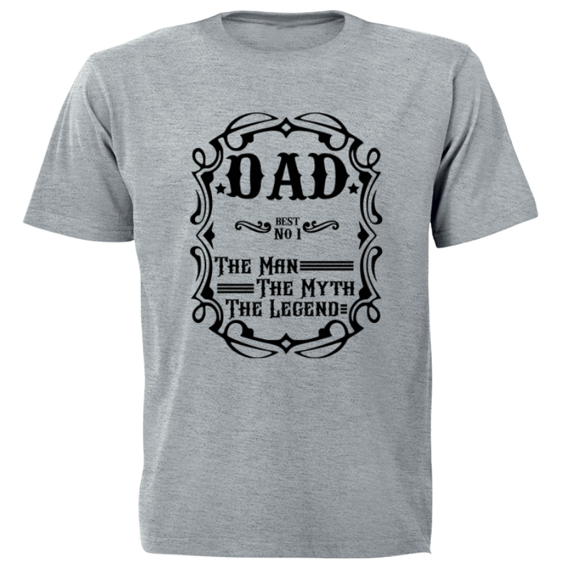 #1 Dad - Printed T-Shirt