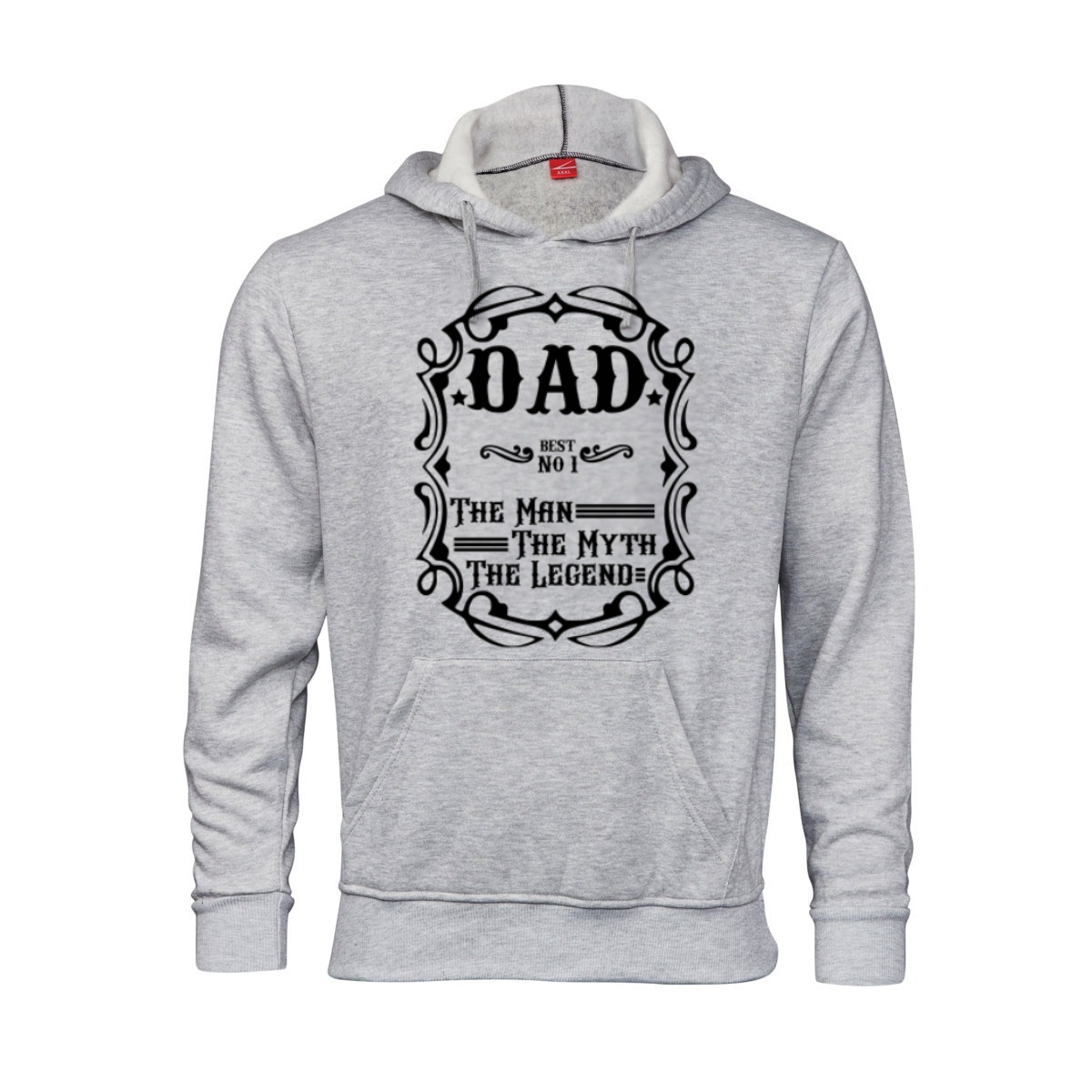 #1 Dad - Printed Hoodie