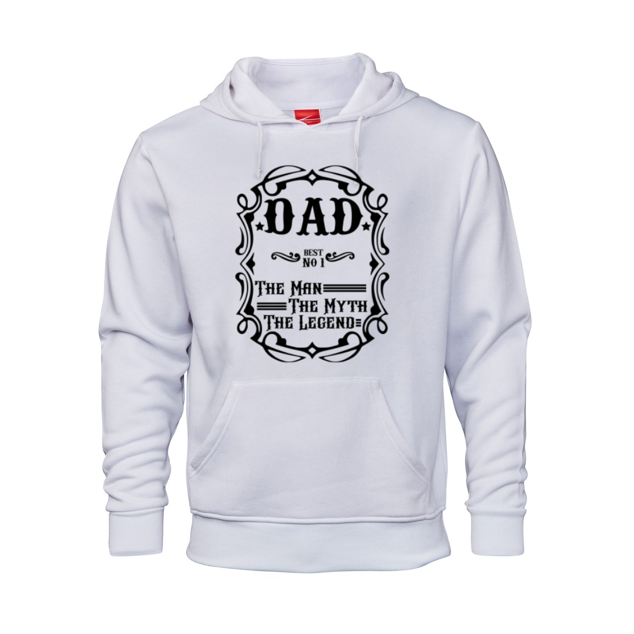 #1 Dad - Printed Hoodie