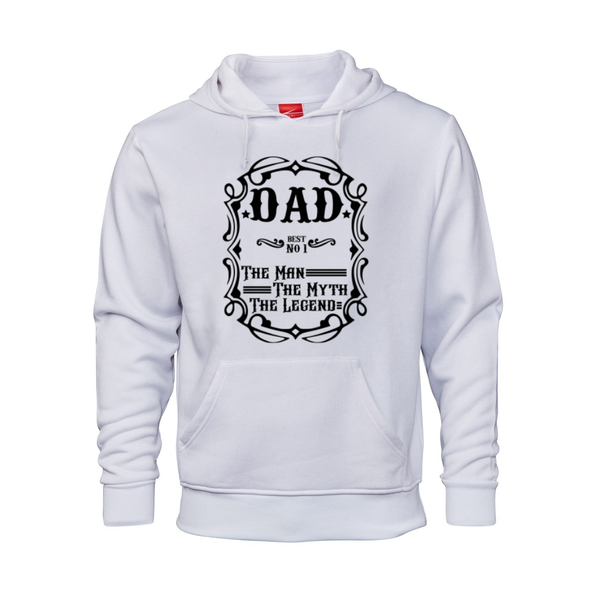 #1 Dad - Printed Hoodie