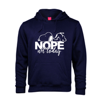 Fanciful Designs - Not Today Printed Hoodie