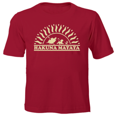 Hakuna Matata Kids printed T-shirts