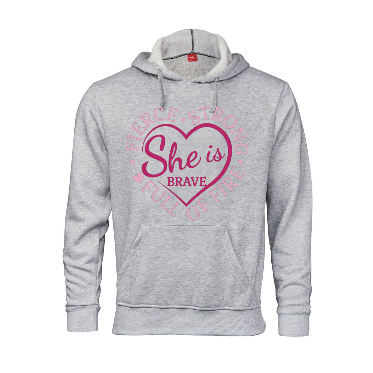 Brave Printed Hoodie