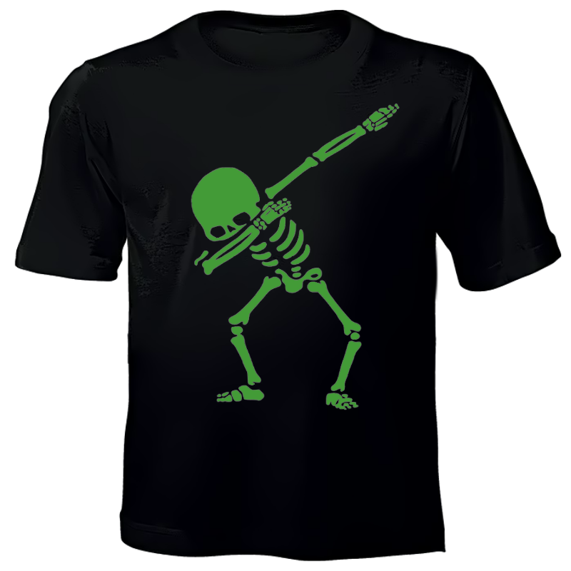 Skeleton Printed Kids T-Shirt