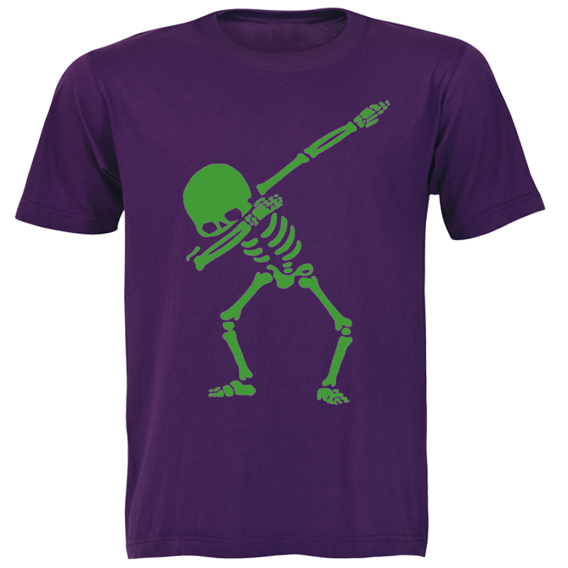 Skeleton Printed Kids T-Shirt