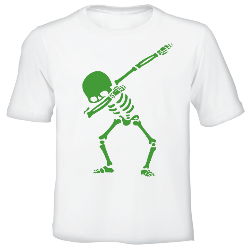 Skeleton Printed Kids T-Shirt