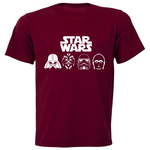 Star Wars - Adult Printed T-shirts