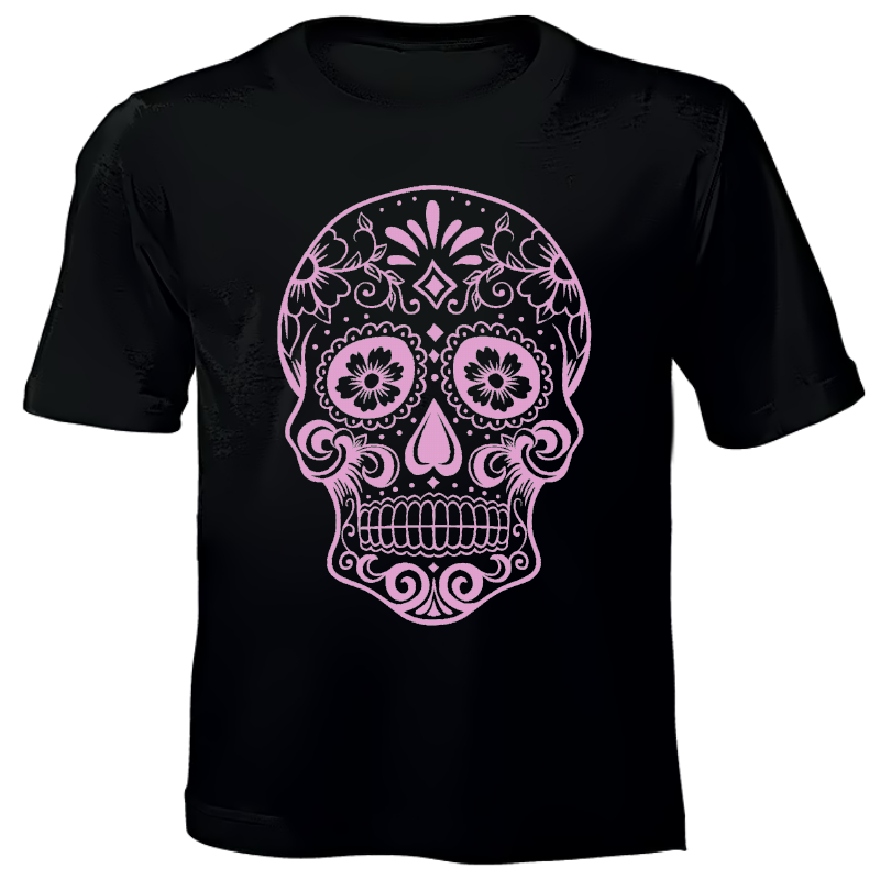 Sugarskull Printed Kids T-Shirt