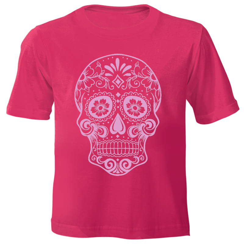 Sugarskull Printed Kids T-Shirt