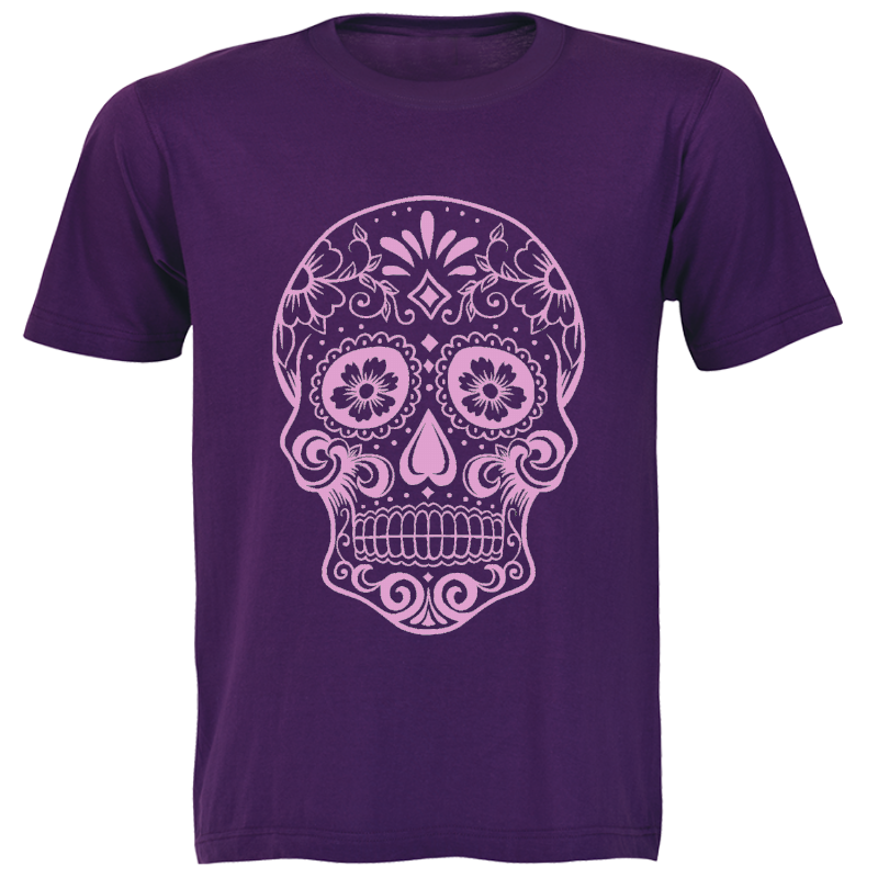 Sugarskull Printed Kids T-Shirt