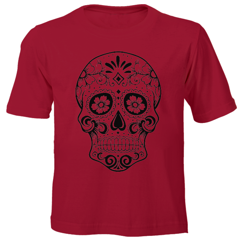 Sugarskull Printed Kids T-Shirt