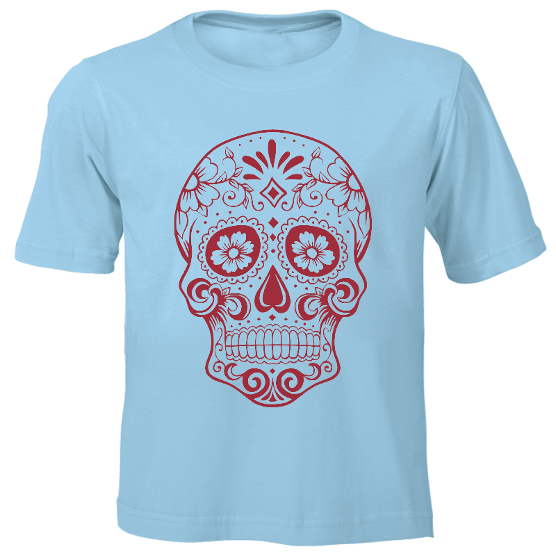 Sugarskull Printed Kids T-Shirt