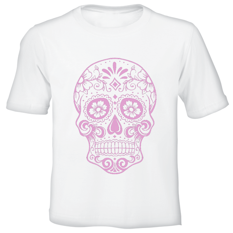 Sugarskull Printed Kids T-Shirt