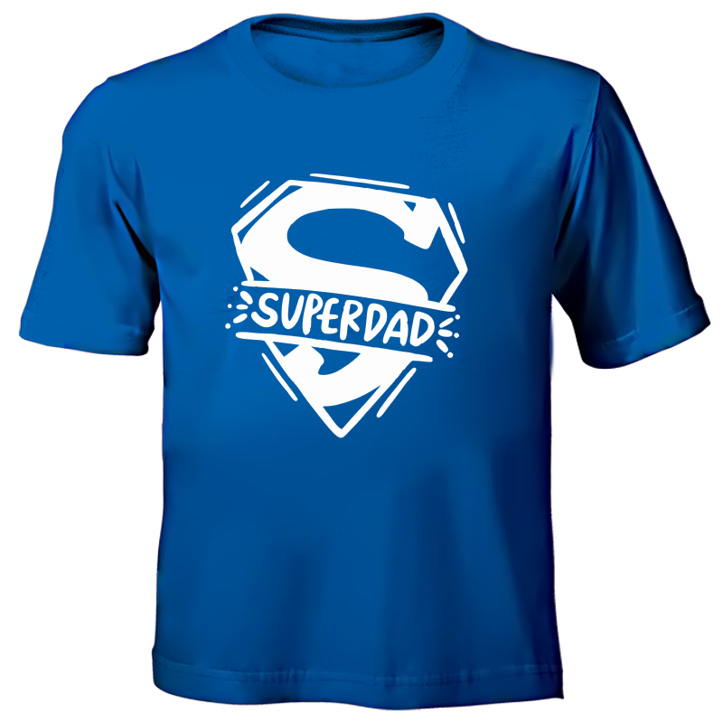 SUPER DAD - printed T-Shirt