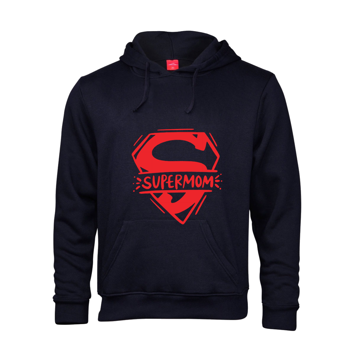 Printed Hoodie - Super MOM