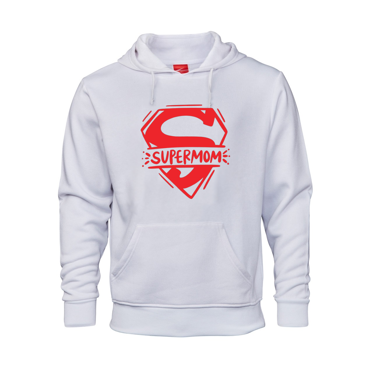 Printed Hoodie - Super MOM