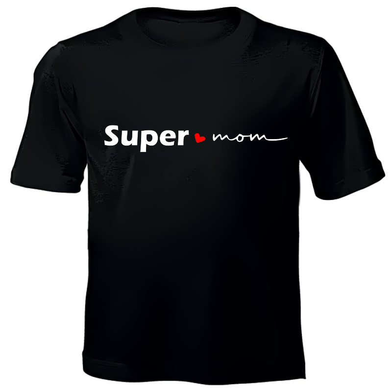 Printed T-Shirt - SUPER Mom