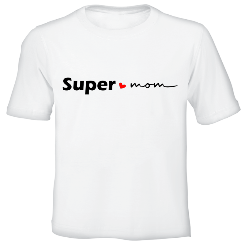 Printed T-Shirt - SUPER Mom