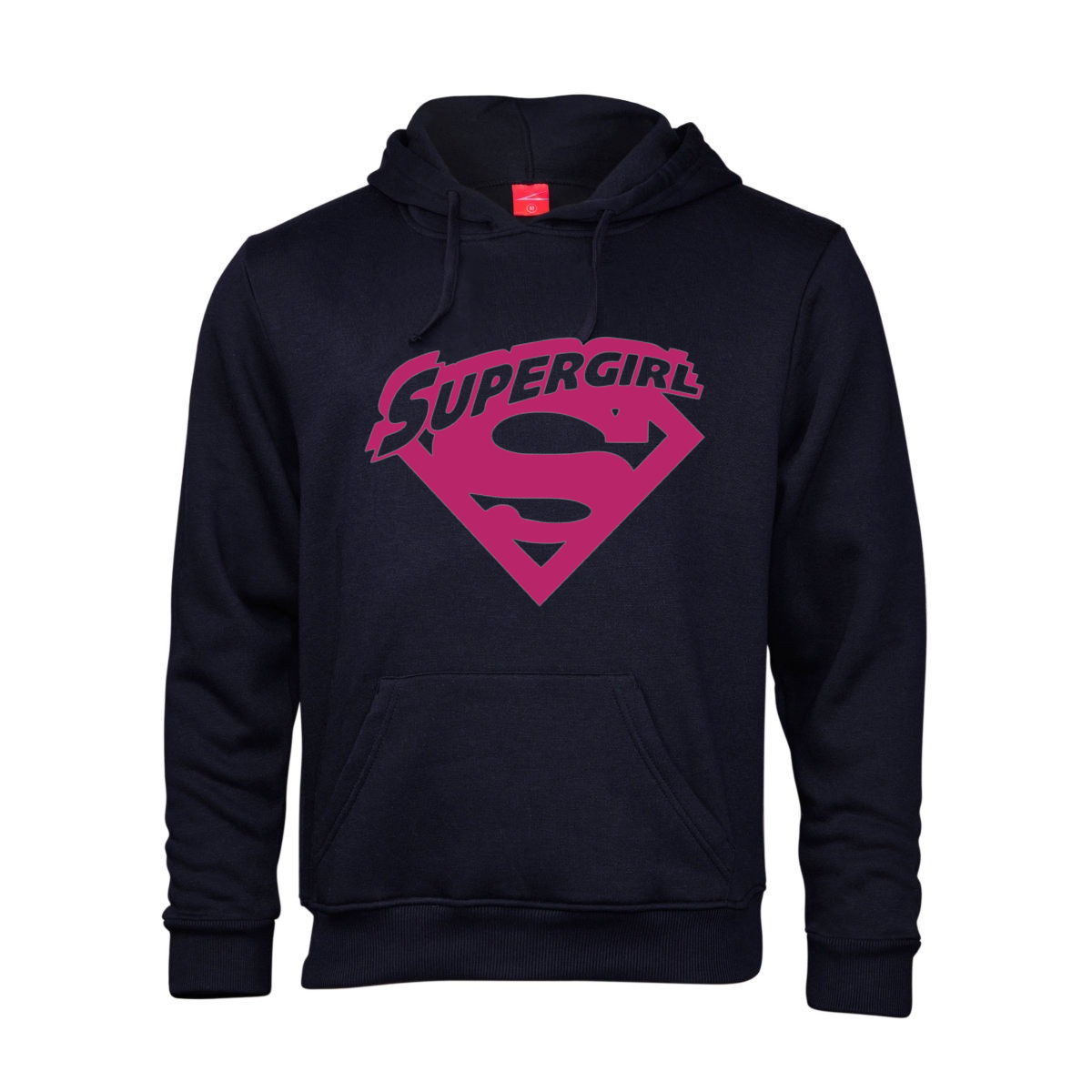 Fanciful Designs - Supergirl Printed Hoodie