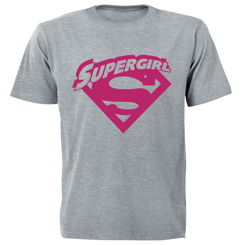 Fanciful Designs - Supergirl Printed T-Shirt