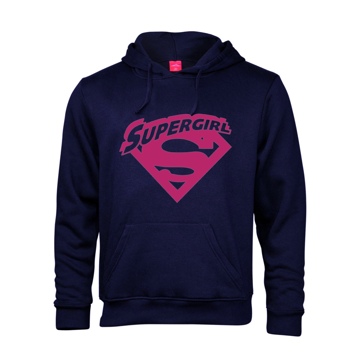 Fanciful Designs - Supergirl Printed Hoodie